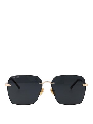 GUCCI: Lunettes de soleil - Lunettes De Soleil - Or
