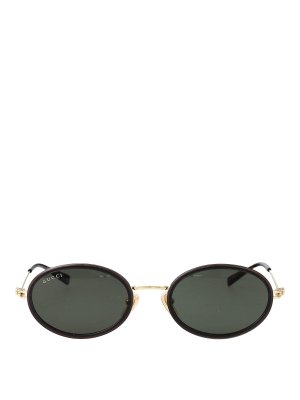 GUCCI: Sonnenbrillen - Sonnenbrille - Grau