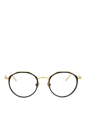 LINDA FARROW: Sonnenbrillen - Sonnenbrille - Gold