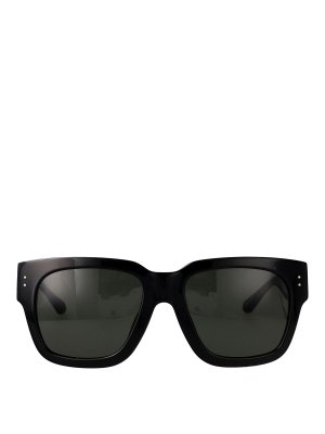 LINDA FARROW: Lunettes de soleil - Lunettes De Soleil - Amber