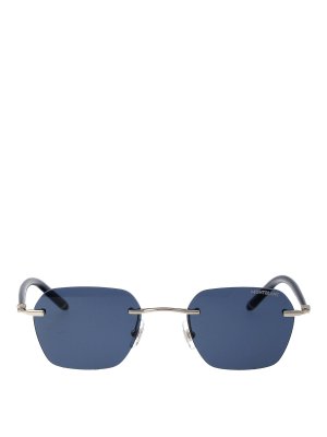 MONTBLANC: Sonnenbrillen - Sonnenbrille - Silber