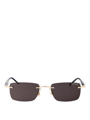 MONTBLANC: Lunettes de soleil - Lunettes De Soleil - Or