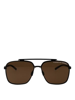 PORSCHE DESIGN: Lunettes de soleil - Lunettes De Soleil - Noir