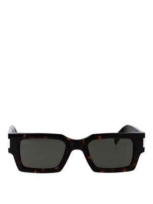 SAINT LAURENT: Lunettes de soleil - Lunettes De Soleil - Marron