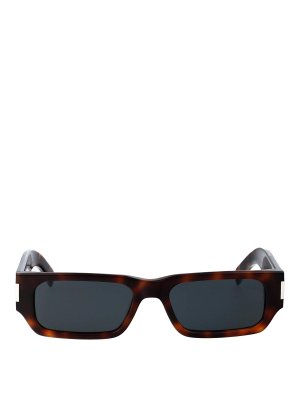 SAINT LAURENT: Lunettes de soleil - Lunettes De Soleil - Marron