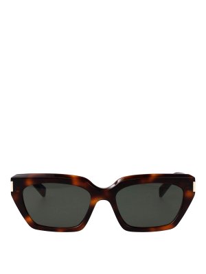 SAINT LAURENT: Sonnenbrillen - Sonnenbrille - Braun