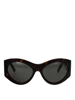 SAINT LAURENT: Sonnenbrillen - Sonnenbrille - Braun