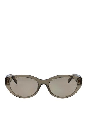 SAINT LAURENT: Sonnenbrillen - Sonnenbrille - Braun