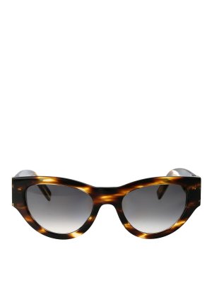 SAINT LAURENT: Sonnenbrillen - Sonnenbrille - Braun