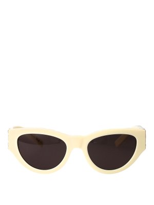 SAINT LAURENT: Sonnenbrillen - Sonnenbrille - Weiß