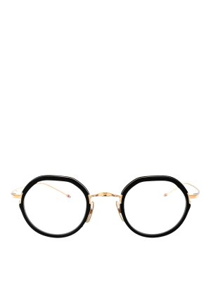 THOM BROWNE: Lunettes - Lunettes - Noir