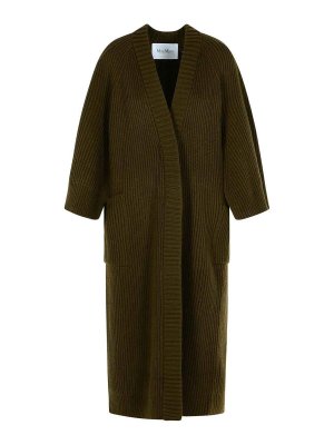 Max Mara: Cardigans - Cardigan - Grün