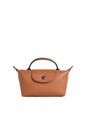 LONGCHAMP: Clutches - Clutch - Braun