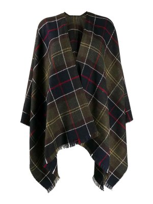 BARBOUR: scarves - Staffin Tartan Cape