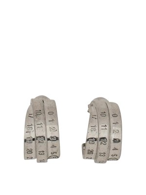 MM6 MAISON MARGIELA: Earrings - Hoop Earrings
