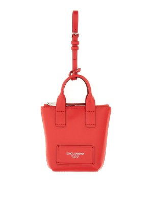 DOLCE & GABBANA: Schlüsselanhänger - Schlüsselanhänger - Rot