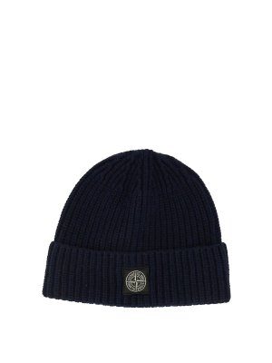 STONE ISLAND: Chapeaux - Chapeau - Bleu