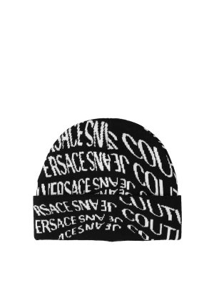 VERSACE JEANS: Chapeaux - Chapeau - Noir