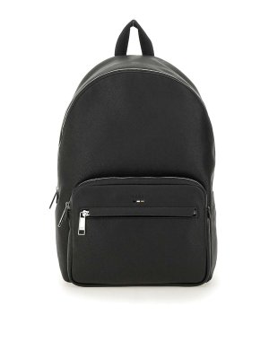 Hugo Boss: Sacs à dos - Sac À Dos - Noir