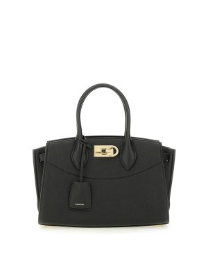 FERRAGAMO: Bolsos Shopping - Bolso Shopping - Negro