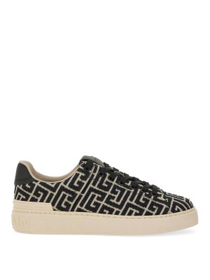 Balmain: Chaussures de sport - Baskets - Noir