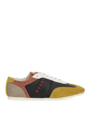 Marni: trainers - Leather Sneaker