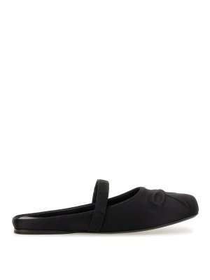 Marni: flat shoes - Ballerina Sabot Little Bow