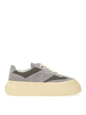 MM6 MAISON MARGIELA: sneakers - Sneaker in pelle
