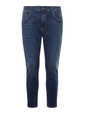 DONDUP: ストレートジーンズ - ストレートジーンズ - ブルー