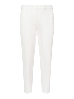 FAY: Casual Hosen - Casual Hose - Weiß