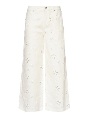 FOR LOVE & LEMONS: Straight Leg Jeans - Straight Leg Jeans - Weiß