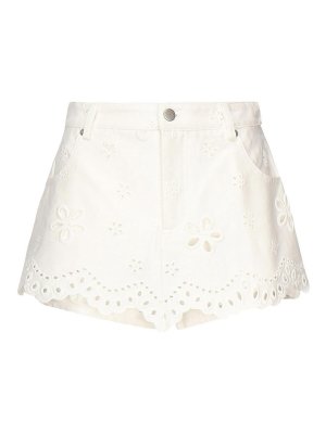 FOR LOVE & LEMONS: Hosen Shorts - Shorts - Weiß