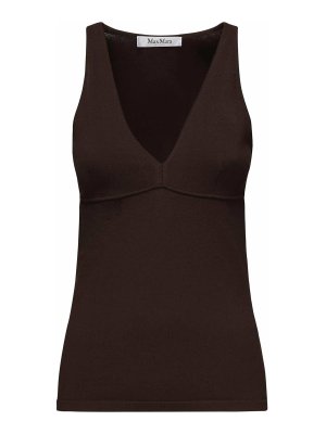 Max Mara: Tops & Tank tops - Sleeveless Viscose Top