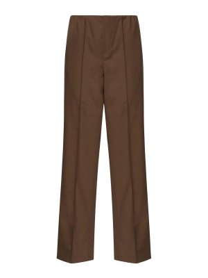 NINEMINUTES: カジュアルトラウザー - カジュアルパンツ - ブラウン