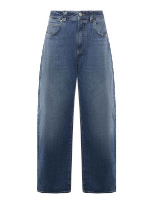 Pinko: jeans bootcut - Jeans a palloncino in denim