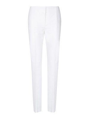 SPORTMAX: casual trousers - Slim Cotton Trousers