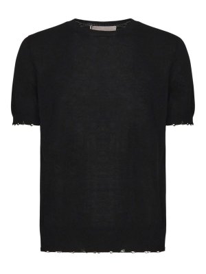 AMARANTO: T-shirts - T-Shirt - Noir
