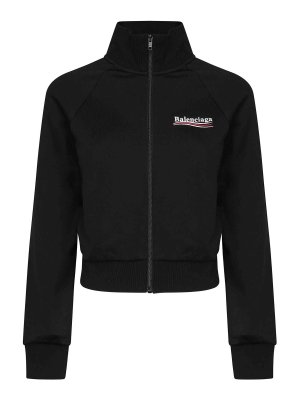 BALENCIAGA: Cuellos altos y polos - Suéter Con Cuello Alto - Negro