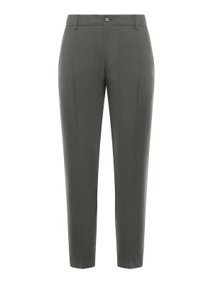 BEABLE: pantaloni casual - Pantaloni in Gabardine di Misto Lana