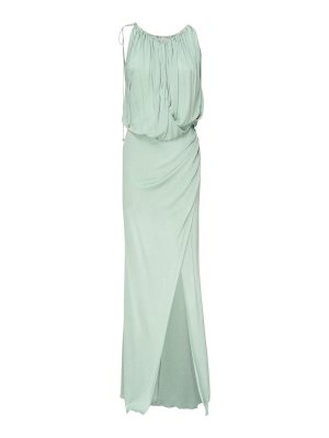 BLUMARINE: Maxi robe - Maxi Robe - Vert