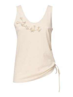 FENDI: Tops & Tank tops - Top With Logo Embroidery