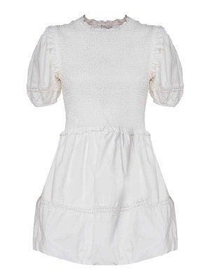 FOR LOVE & LEMONS: short dresses - Sandy Mini Dress In Cotton