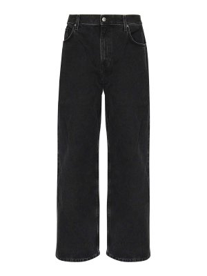 AXEL ARIGATO: Jeans à jambe droite - Jean Droit - Noir