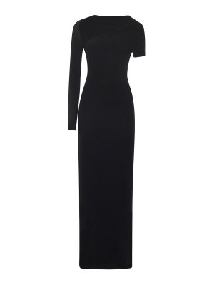 Courreges: Maxi robe - Maxi Robe - Noir