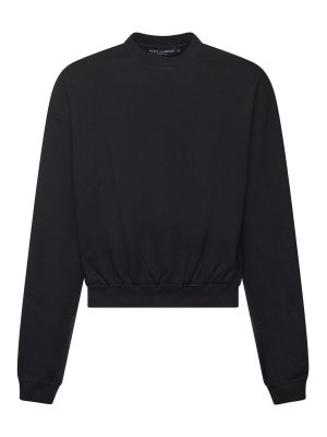 DOLCE & GABBANA: Sweatshirts & Sweaters - Oversized Cotton Sweatshirt