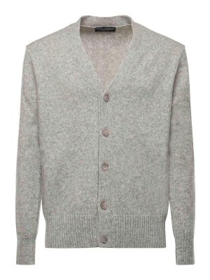 DOLCE & GABBANA: Cardigans - Cardigan - Gris