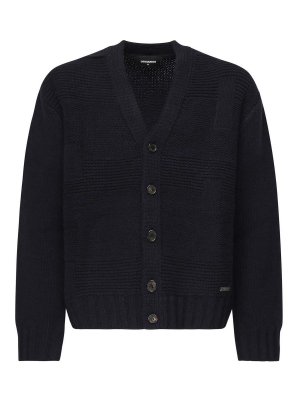 DSQUARED2: Cardigans - Cardigan - Blau