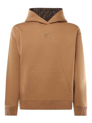 FENDI: Sweatshirts & Sweaters - Cotton Sweatshirt With Logo
