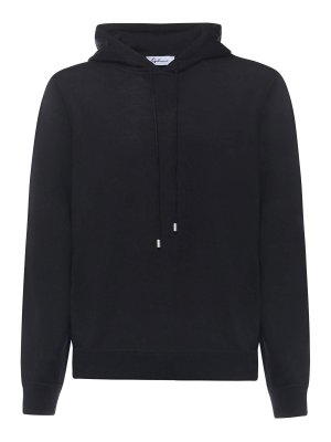 GIULIANO GALIANO: Sweatshirts & Sweaters - Virgin Wool Hoodie
