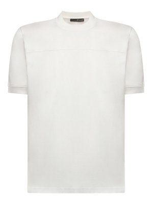 GIULIANO GALIANO: t-shirts - Bob T-Shirt In Pure Cotton
